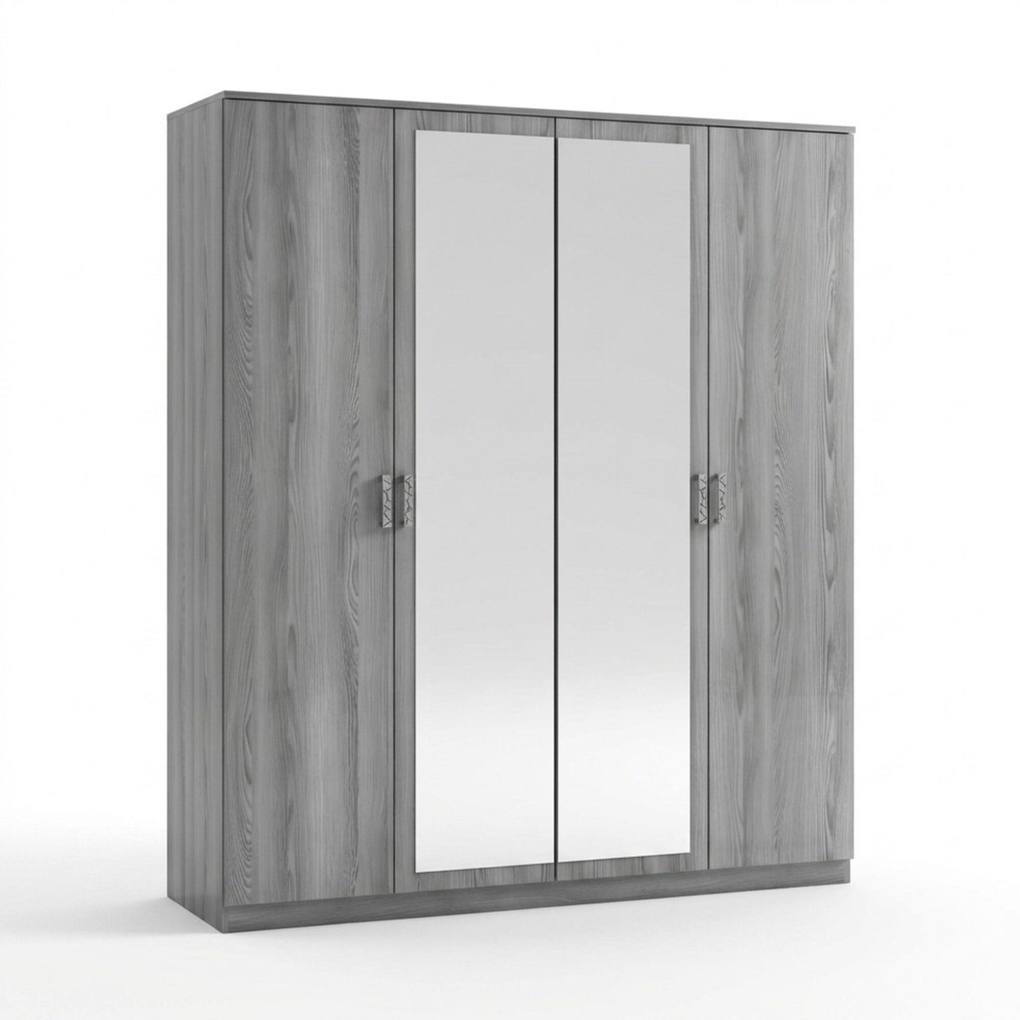 Kleiderschrank SchrÃ¤nke Schrank Schrankwand 4 TÃ¼ren Holz MÃ¶bel Schlafzimmer