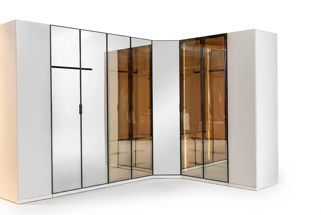 Kleiderschrank Schrank Luxus Holz SchrÃ¤nke MÃ¶bel Design Schlafzimmer1