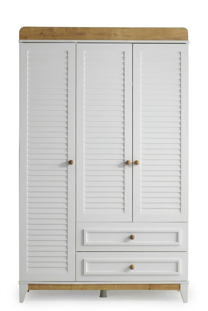 Kleiderschrank WeiÃ Elegantes Schlafzimmer Design Modern MÃ¶bel Luxus Neu