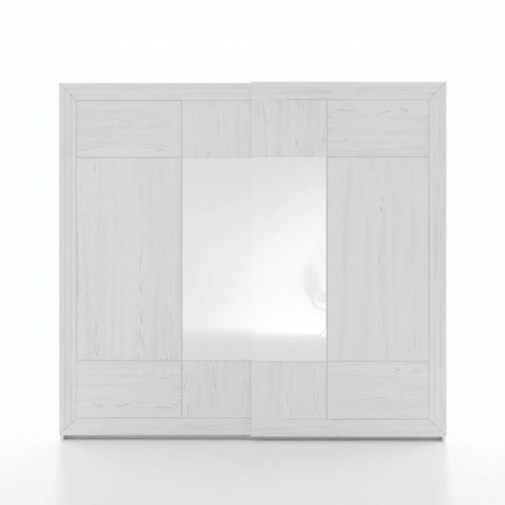 Kleiderschrank WeiÃ Schrank Holz Schlafzimmer Design Modern MÃ¶bel Neu