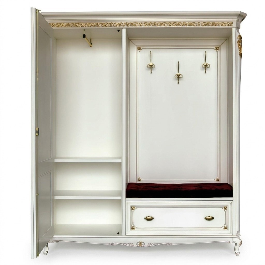 KleiderstÃ¤nder Oberbekleidung Kleiderschrank Flur Spiegel Italienische Garderobe