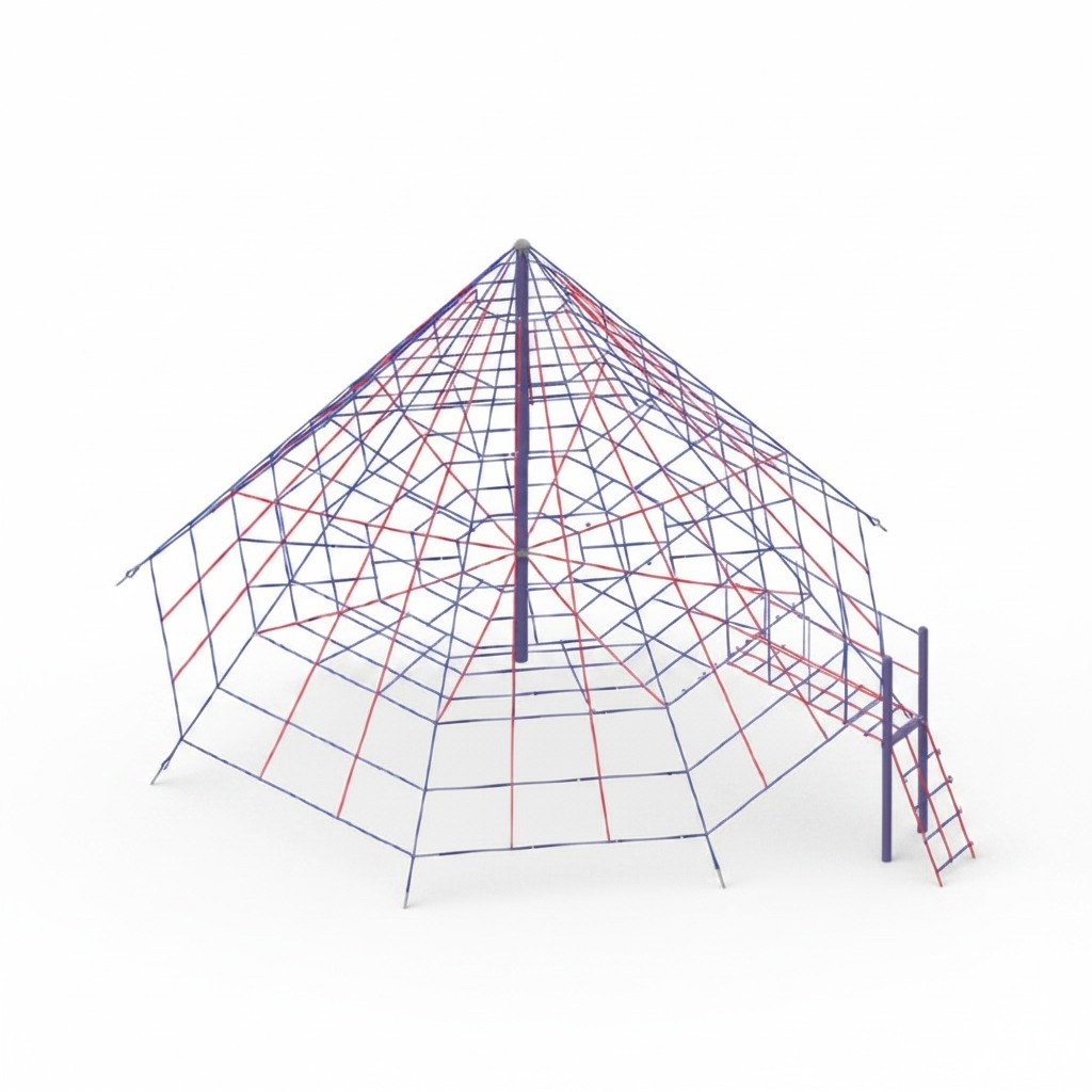 Kletter Spinne SeilklettergerÃ¤t Seilpyramide Pyramide Netzpyramide Kletternetz