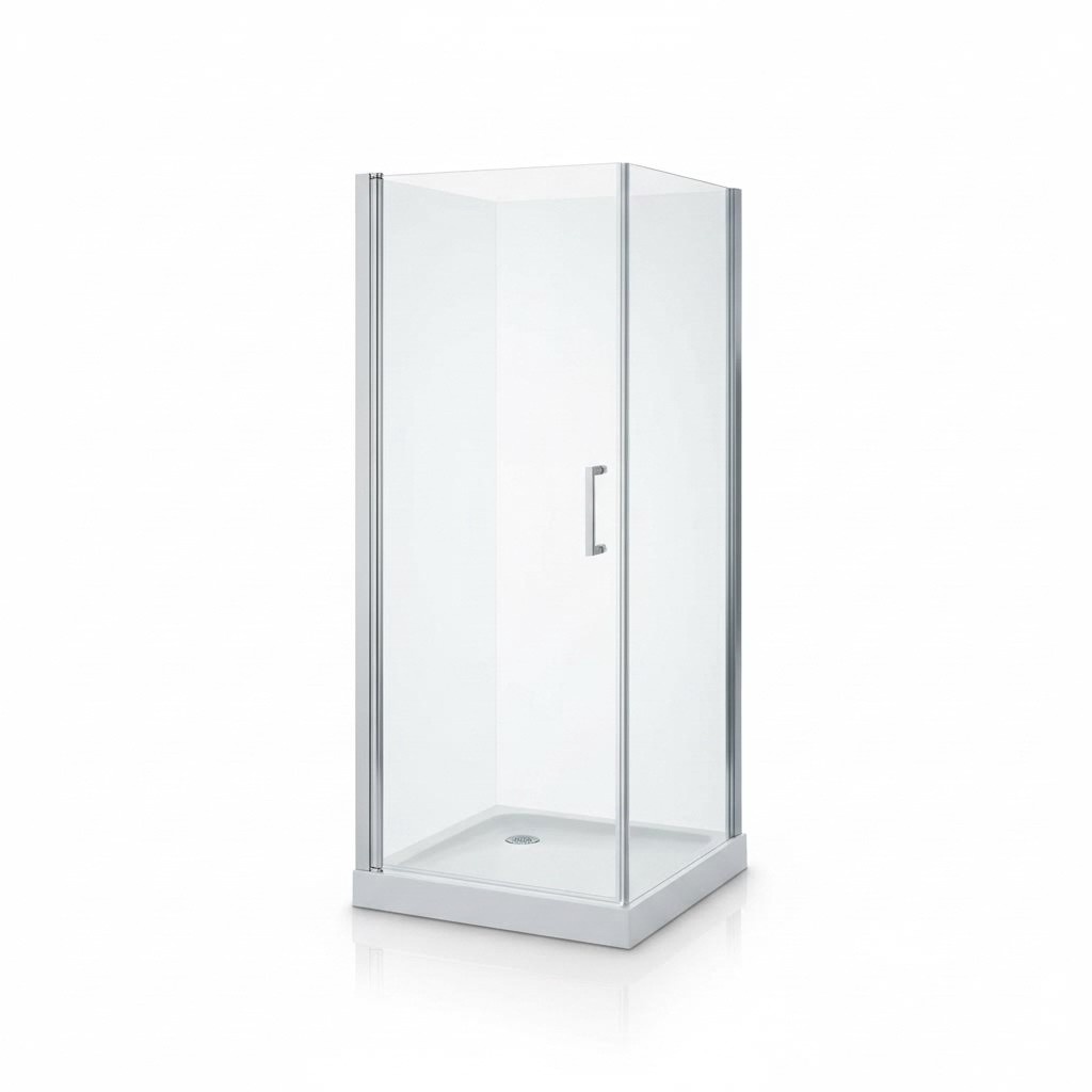 Komfortdusche Duschkabine Duschtür Duschabtrennung Dusche Glaskabine 100x100 cm