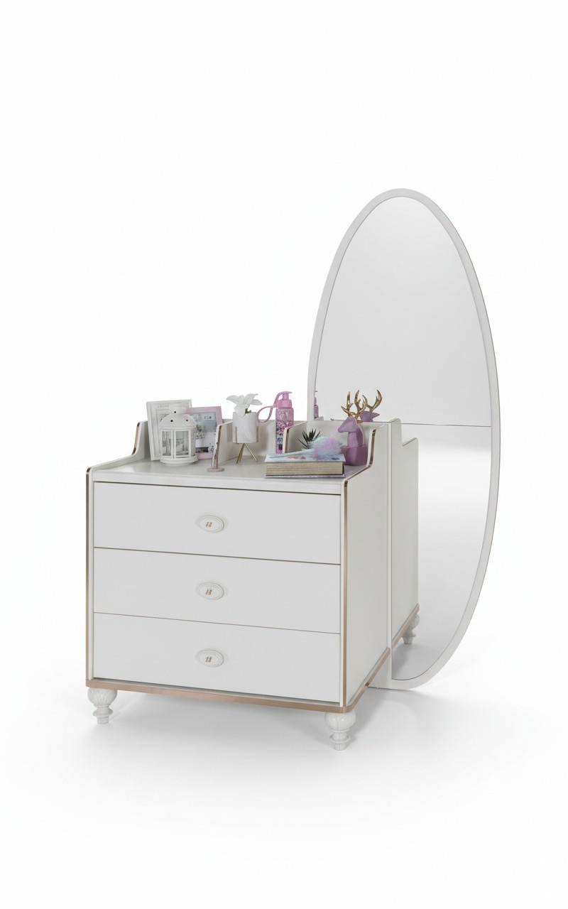 Kommode mit Spiegel MÃ¶bel Moderne Kommode Holz Jugend Zimmer WeiÃ Neu