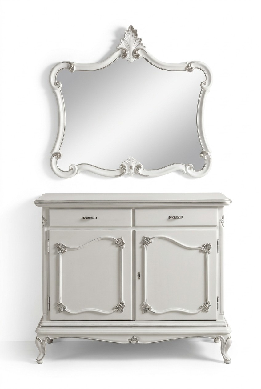 Kommoden Italienische MÃ¶bel Anrichte Spiegel Kommode Sideboard Schrank Holz