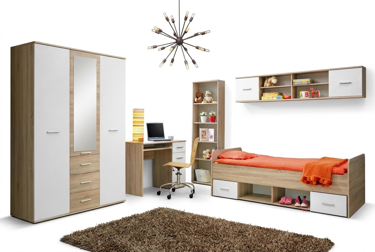 Komplett Jugendzimmer Modern Kinderzimmer Designer Schreibtisch Set Luxus MÃ¶bel
