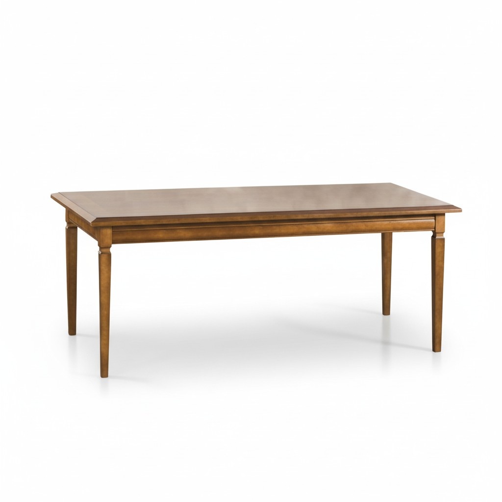 Konferenztisch Esstisch Echtes Holz Esszimmer MÃ¶bel Klassischer Tisch Abendessen