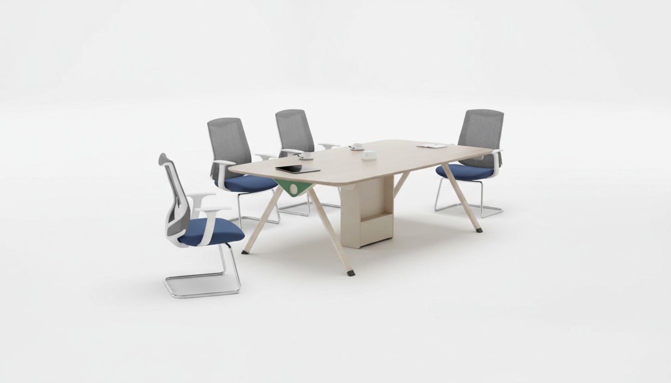 Konferenztisch Holz BÃ¼romÃ¶bel Design Tisch Einrichtung Arbeitszimmer