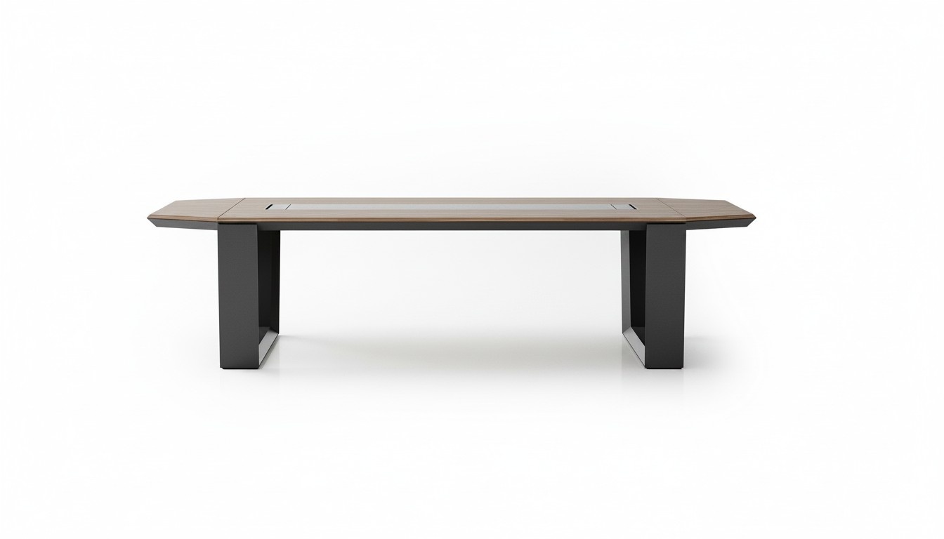 Konferenztisch Minimalismus, GemÃ¼tlichkeit und Strenge - die perfekte Balance.