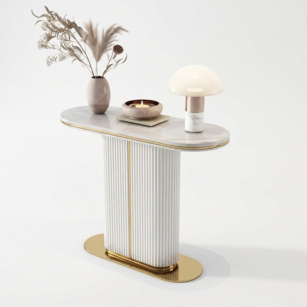 Konsolen Tisch Schminktische SekrÃ¤ter Modern Stil Schlaf Tische Konsole