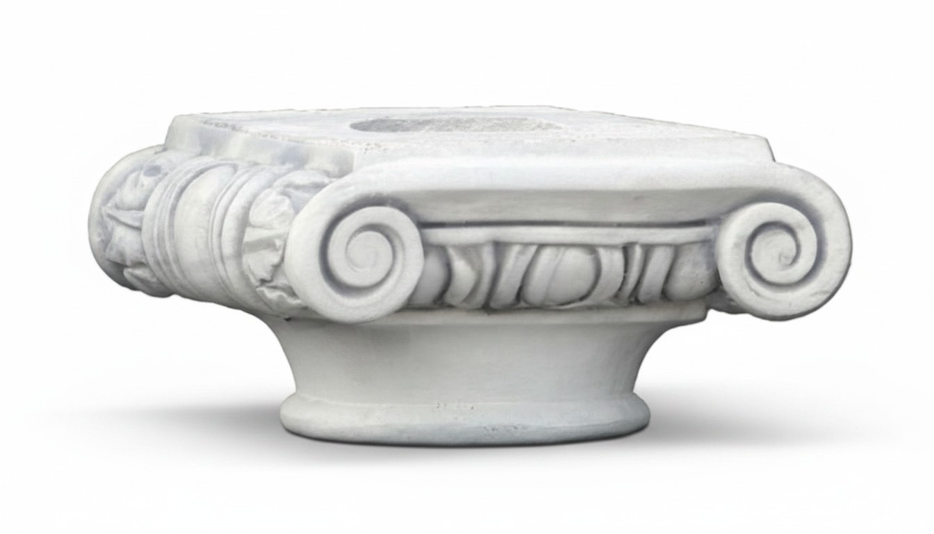 Krone fÃ¼r SÃ¤ulen SÃ¤ule Statuen Dekoration 15cm Stein Figuren Antik