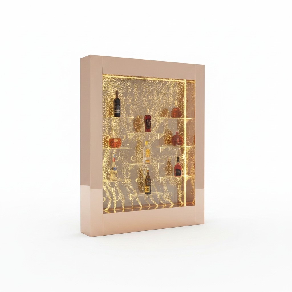Led Wasser Wand Bar Regal SÃ¤ule WassersÃ¤ulen Theke Regale Designer Beleuchtet