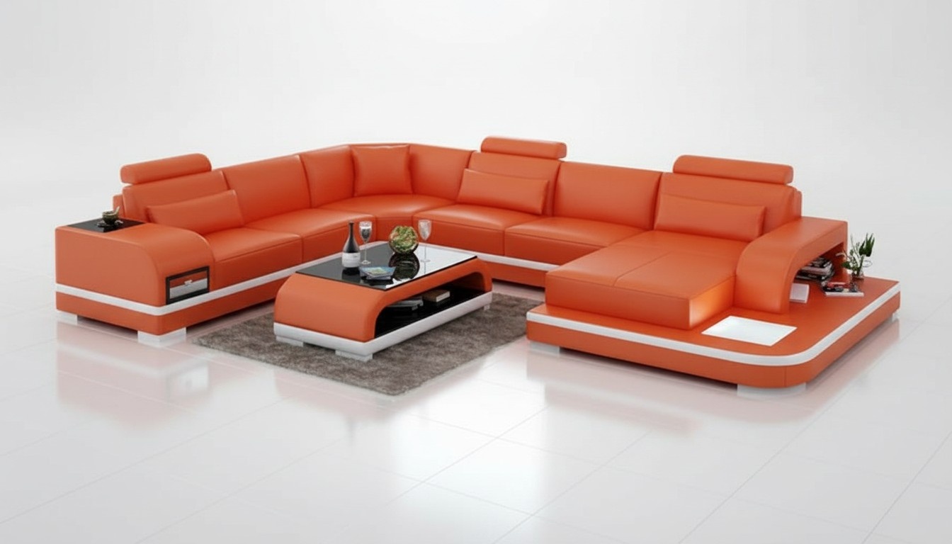 Sofagarnitur 3+2+2 Sitzer Couch Designer Sofa Polster