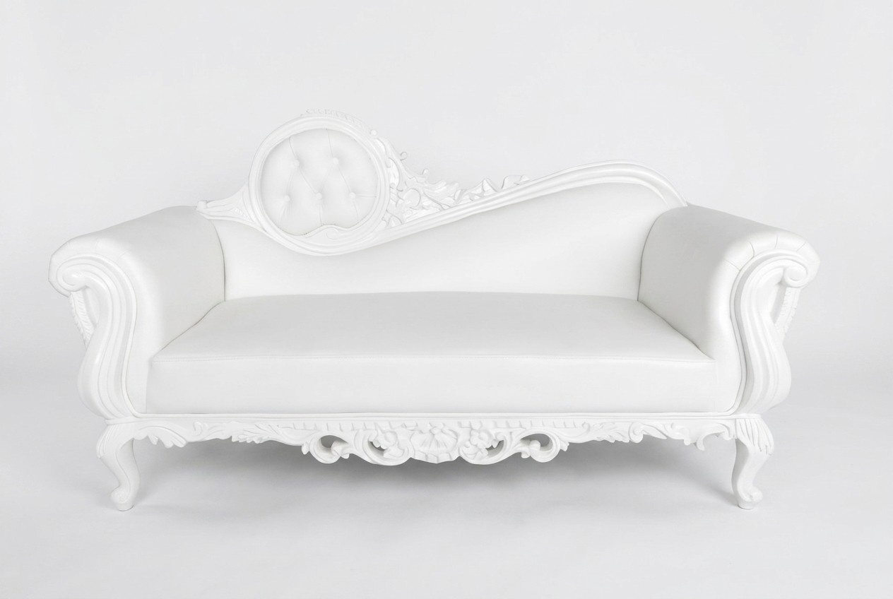 Liege Thron Chaiselongue KÃ¶niglicher Polster Chesterfield Samt Antik Stil