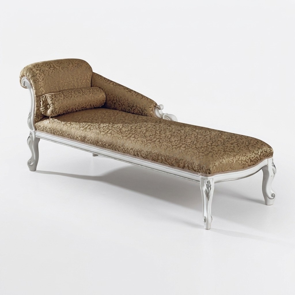 LuxuriÃ¶se Chaise Lounge Liege Chaise Lounge Chaiselongue Art dÃ©co Textil Komfort