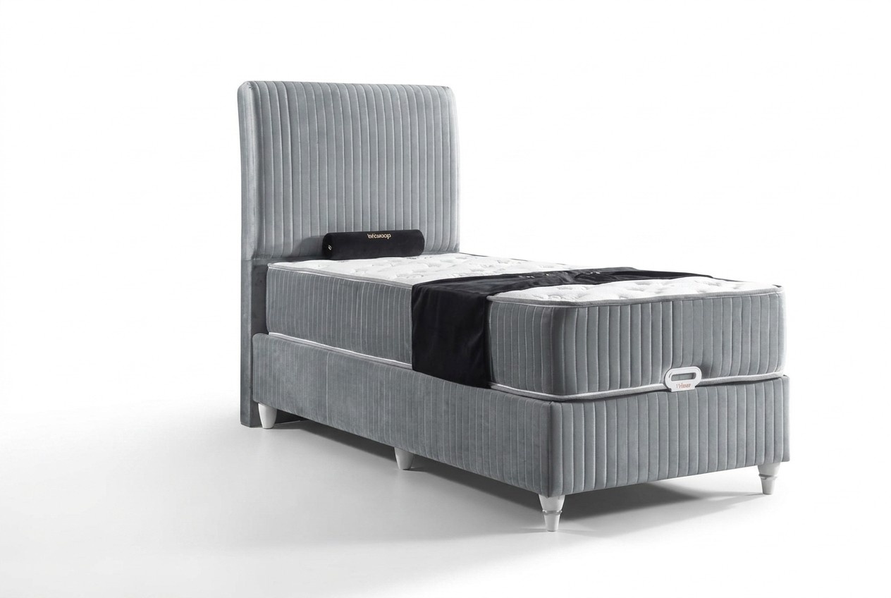 Luxus Boxspring Bett Hotel Singel Betten mit Matratze 90x200 MÃ¶bel
