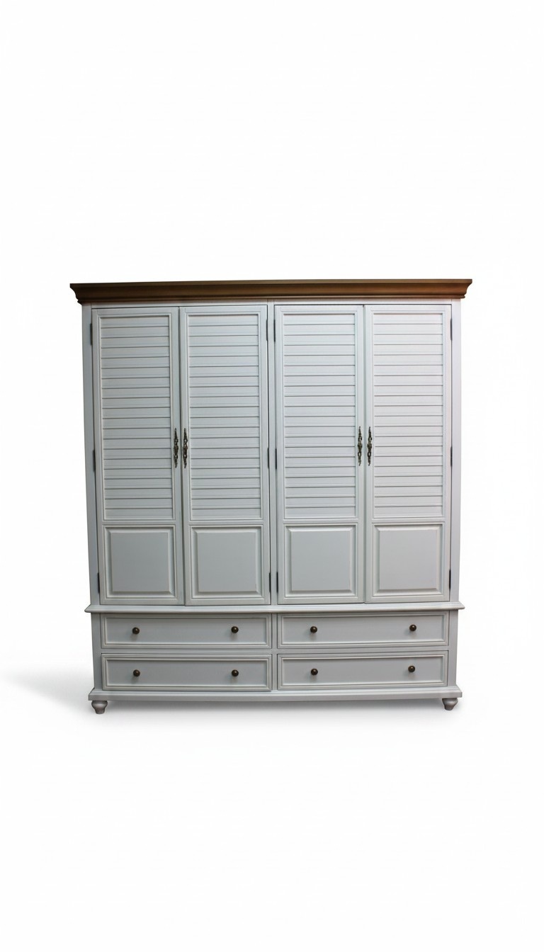 Luxus Kleiderschrank Holzschrank Schrank Schlafzimmer Ankleide MÃ¶bel Echtholz