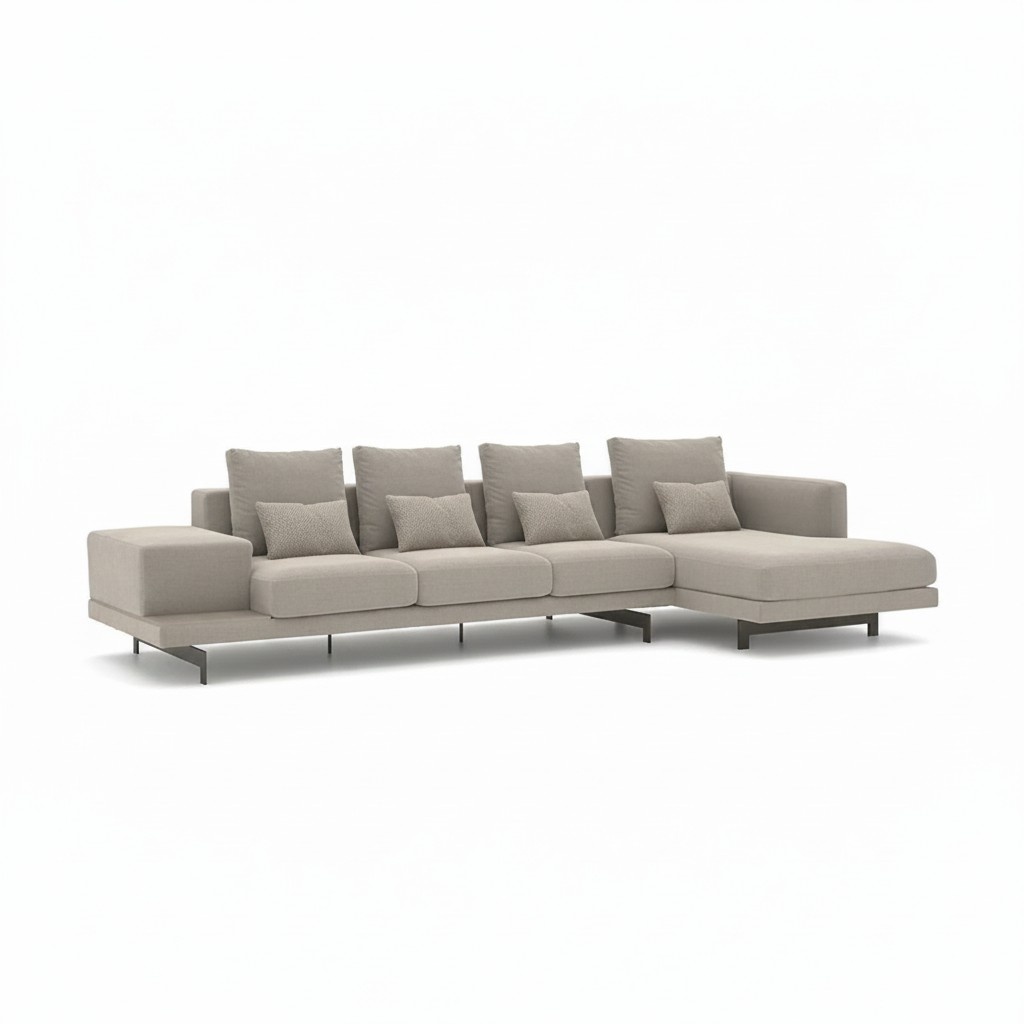 Luxus MÃ¶bel Modern Garnitur Ecksofa L-Form Designer Einrichtung PolstermÃ¶bel