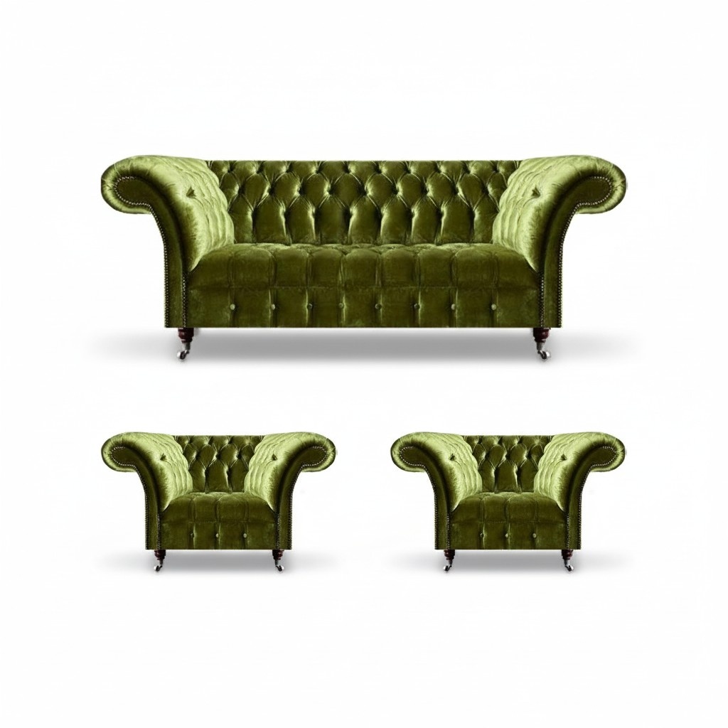 Luxus MÃ¶bel Sofagarnitur Couch Sofa Polster 3+1+1 Textil Garnitur Wohnzimmer