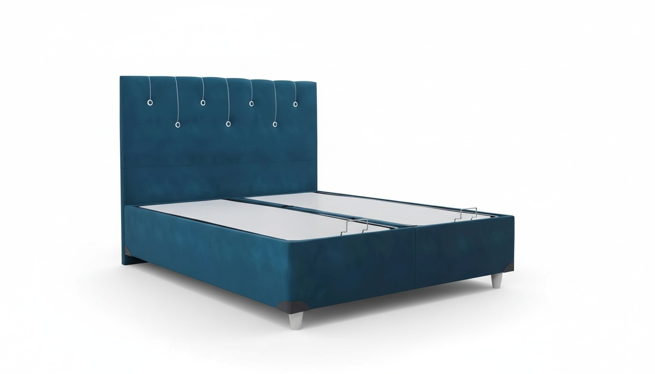 Luxus Schlafzimmer Bett Doppel Betten Design MÃ¶bel Bettrahmen Hotel Turkis