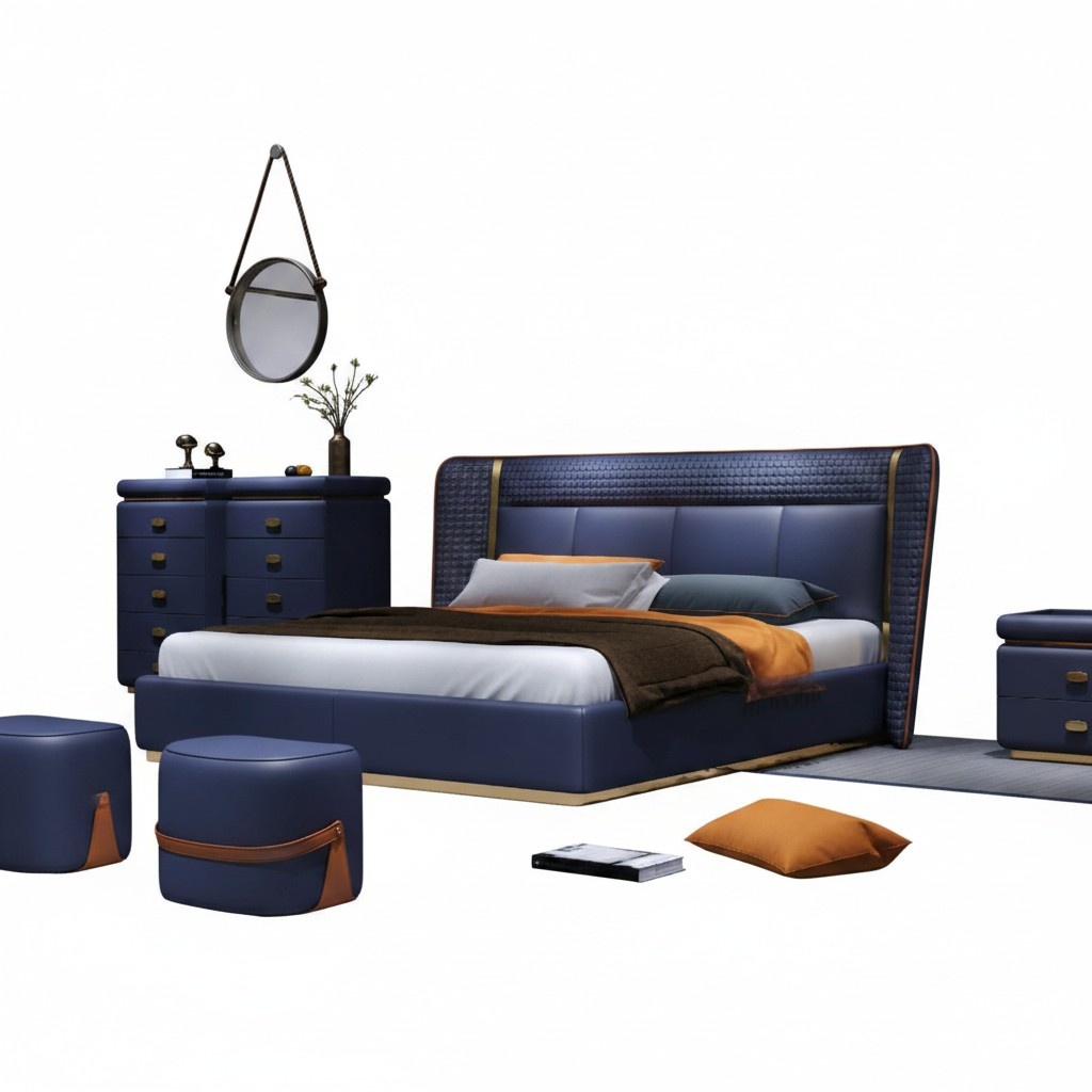 Luxus Schlafzimmer Bett Polster Design Luxus Doppel Betten Hotel MÃ¶bel