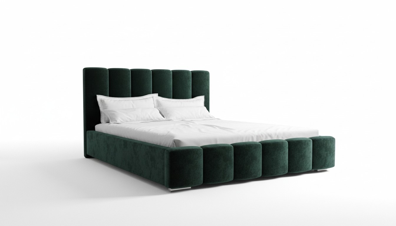 Luxus Schlafzimmer Bett Polster Design Luxus GrÃ¼n Doppel Hotel Betten Neu