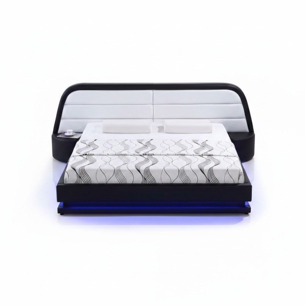 Luxus Schlafzimmer Bett Polster Design Luxus Doppel Modernes Betten