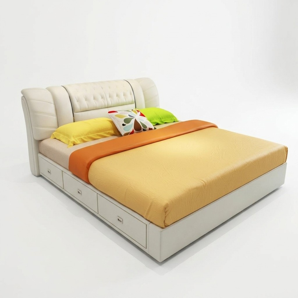 Luxus Schlafzimmer Bett Polster Doppel Betten 180x200 MÃ¶bel designer Einrichtung