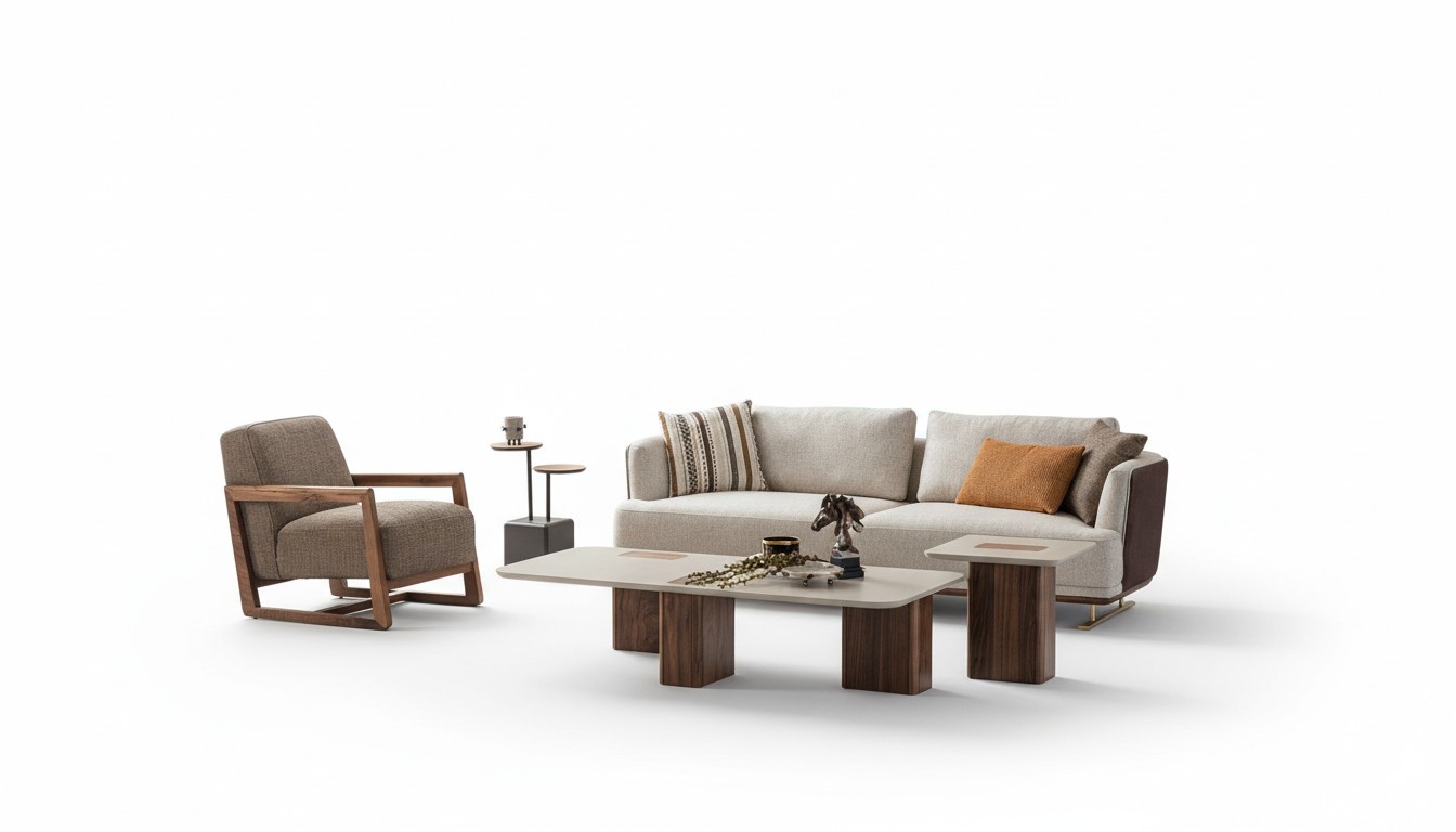 Luxus Sofagarnitur Set Wohnzimmer Sofagarnitur 3+1 Couchtisch Beistelltisch