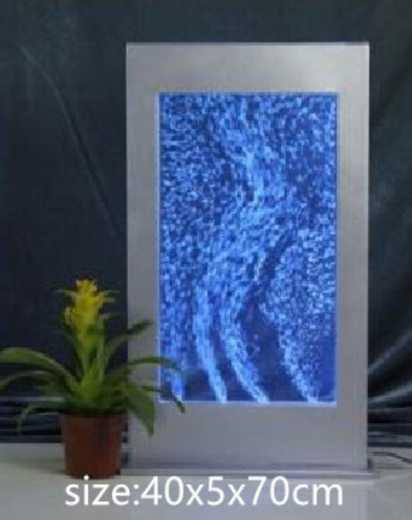 Wandpaneel LED Wasserwand Wasser Modern WÃ¤nde Wasser Blasen Dekorative Wand