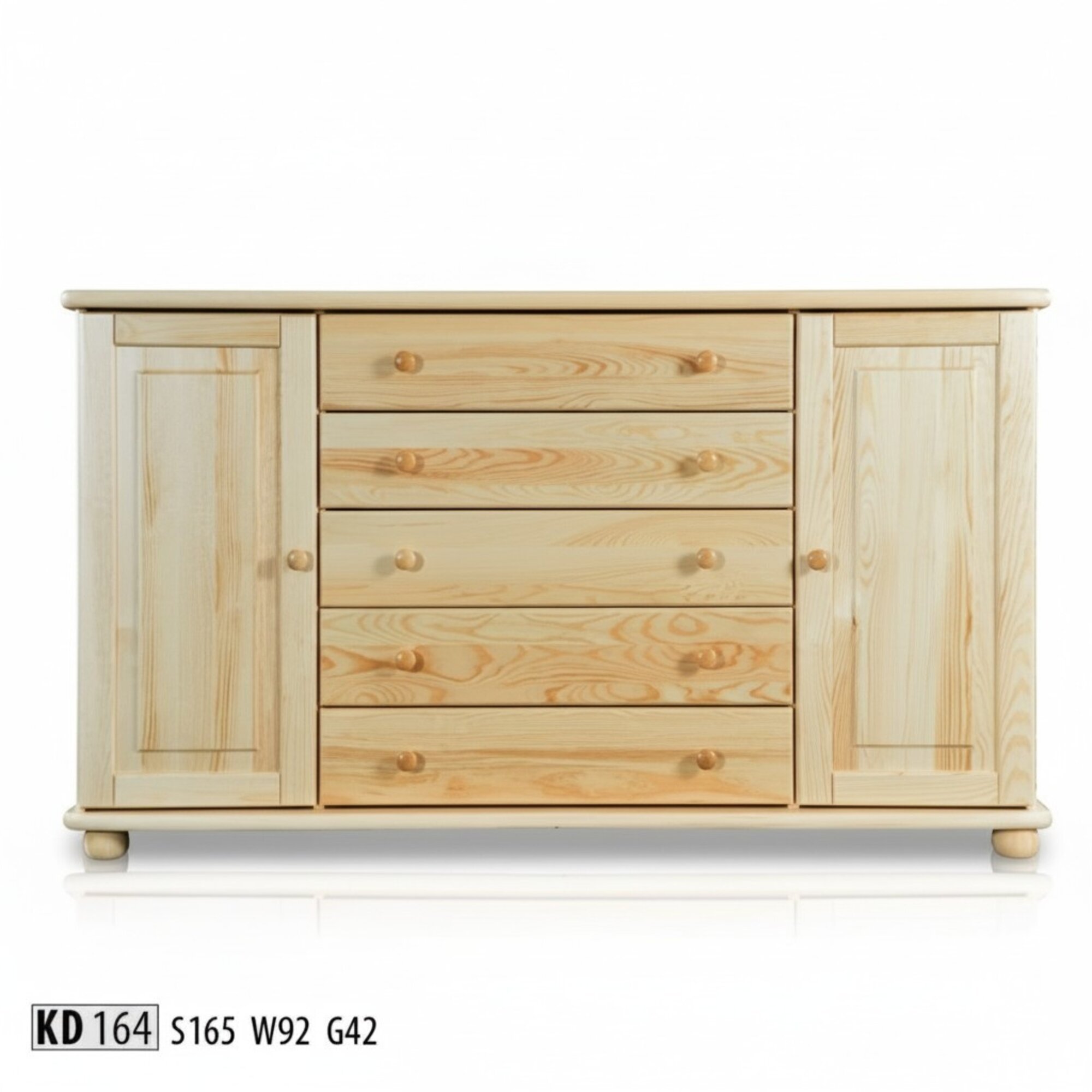 Massive Kommode Anrichte Schrank MÃ¶bel Kommoden Echtholz SchrÃ¤nke Neu Sideboard