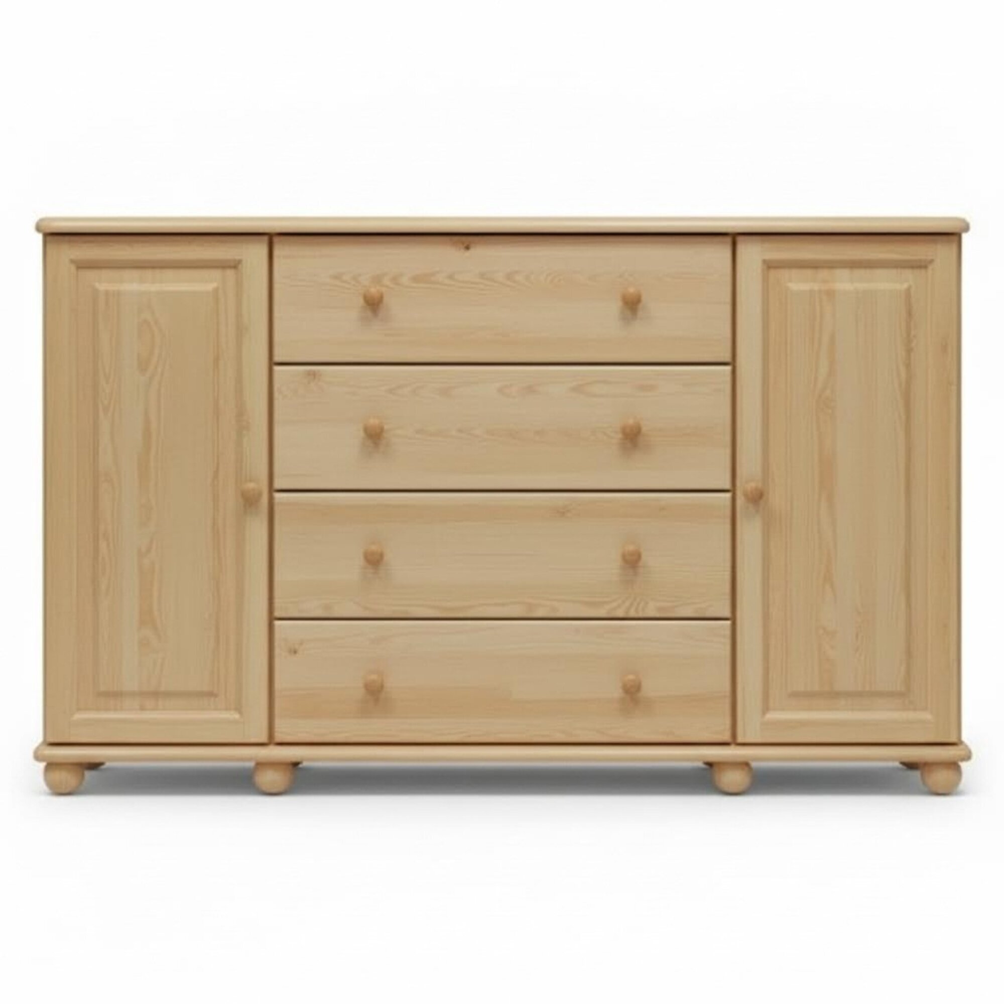 Massive Kommode Anrichte Sideboard Schrank MÃ¶bel Kommoden Echtholz Lowboard Neu