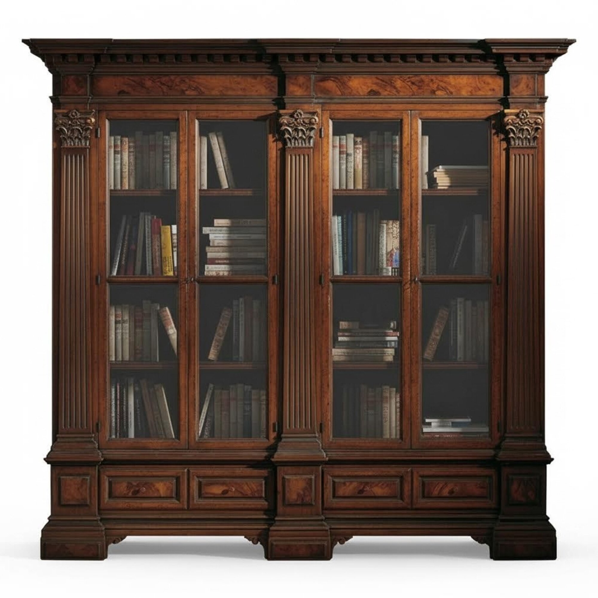 Mittelalterlicher Stil Schrank Vitrine Italienische MÃ¶bel SchrÃ¤nke Regal Massiv