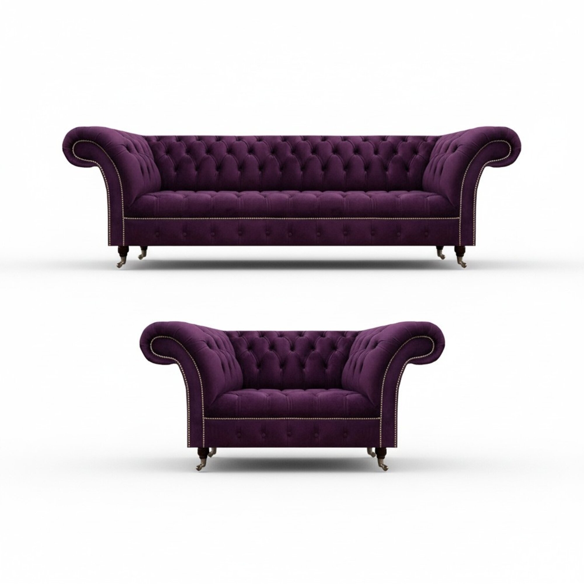 Modern Design MÃ¶bel 2x Sofas PolstermÃ¶bel Sofagarnitur Wohnzimmer