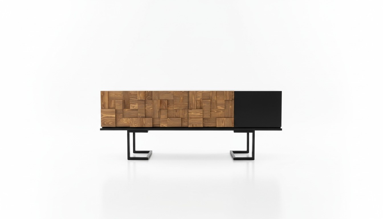 Modern Holz Kommode Sideboard Fernseher StÃ¤nder Schrank MÃ¶bel 180cm