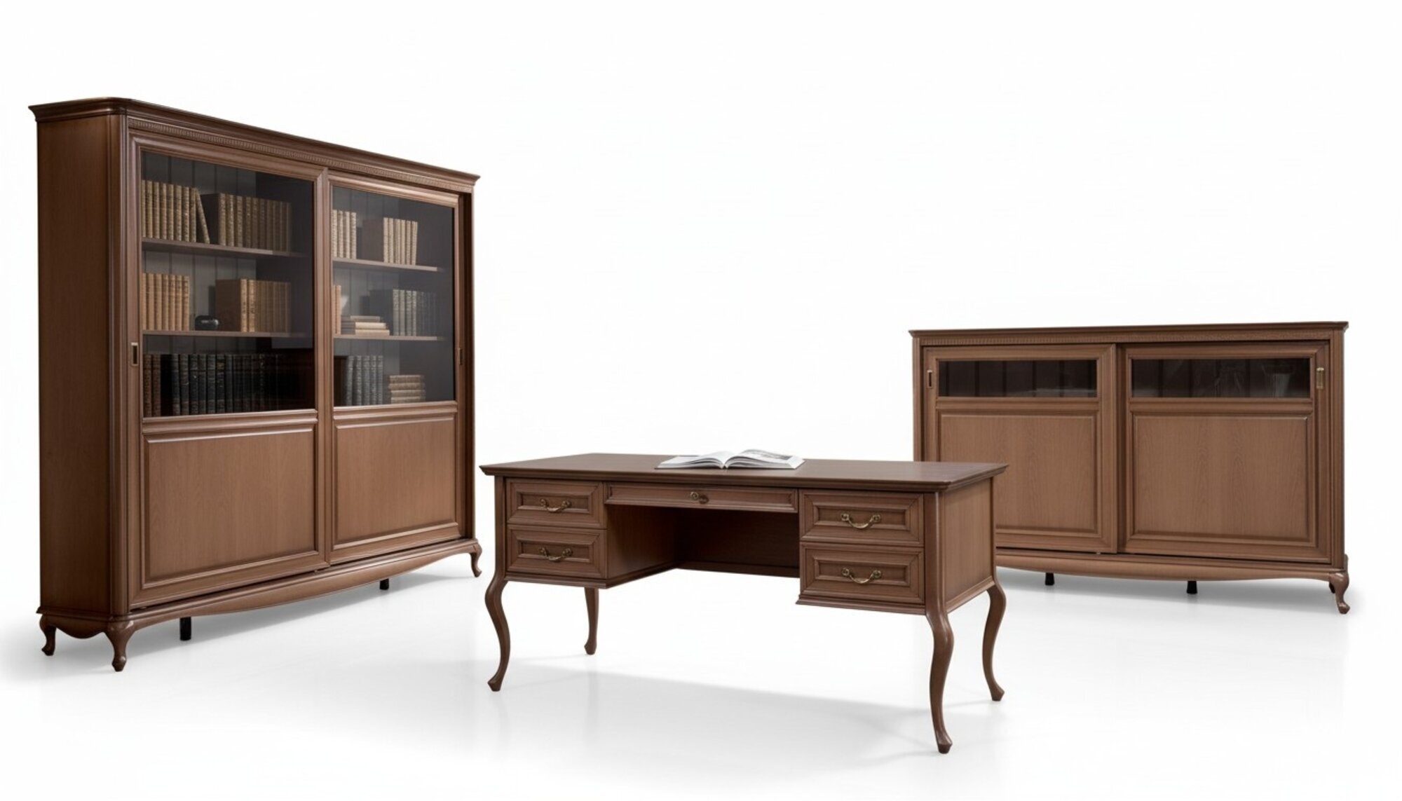 Kommode Arbeitszimmer Schrank Kommoden Holz Design MÃ¶bel Sideboard Neu