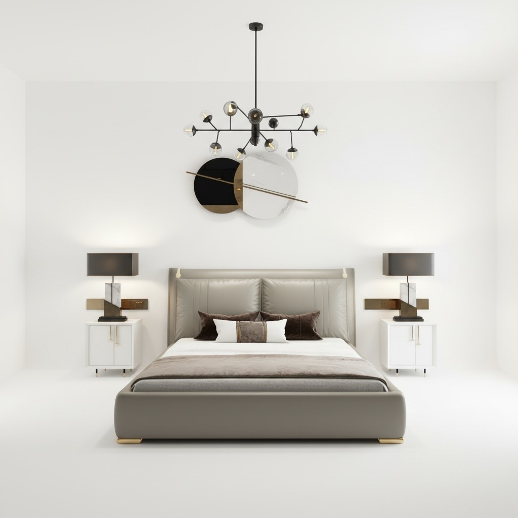 Modern Schlafzimmer Bett Luxus Doppel 180x200 MÃ¶bel Betten Einrichtung