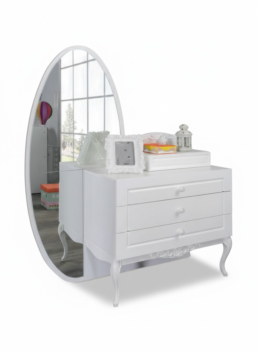 Moderne Kommode Holz Schlafzimmer Jugend Kinder Zimmer WeiÃ MÃ¶bel Design Neu