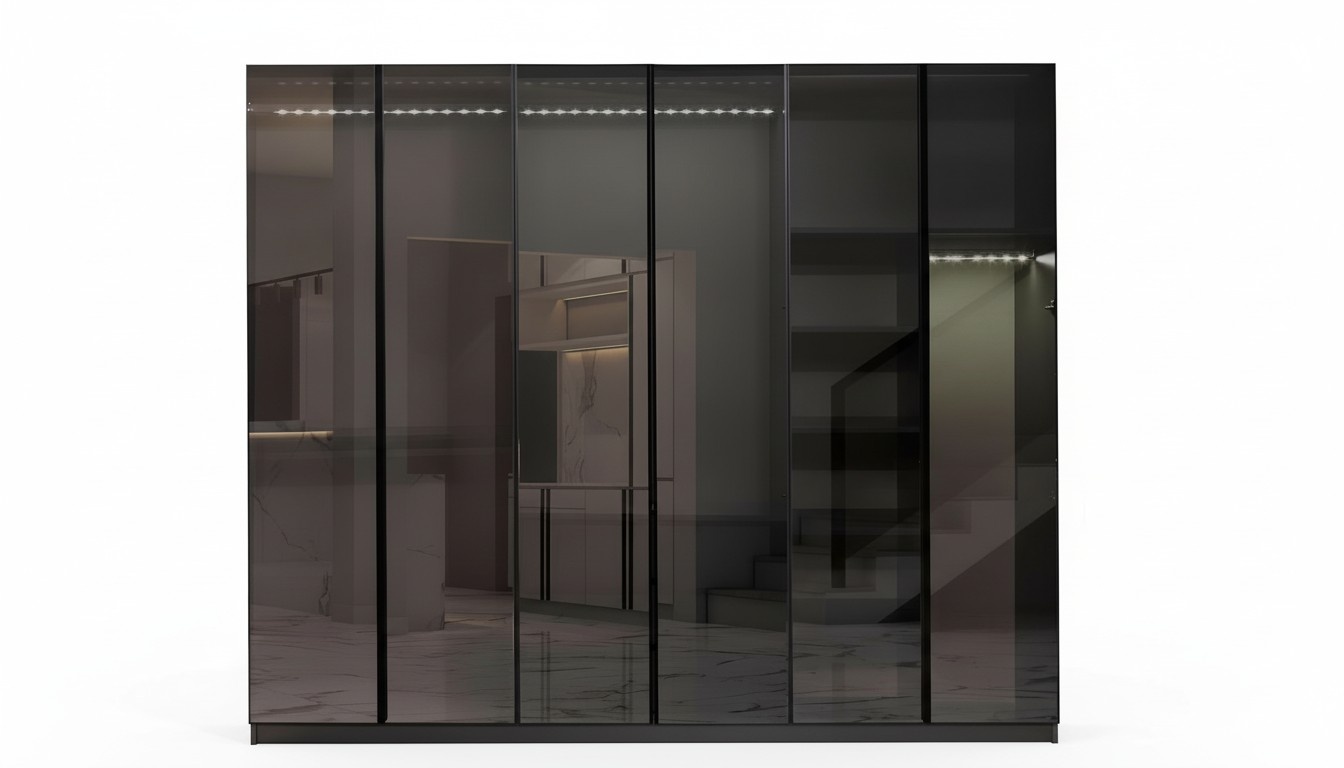 Moderner Grauer Kleiderschrank Schlafzimmer SchrÃ¤nke Designer Einrichtung