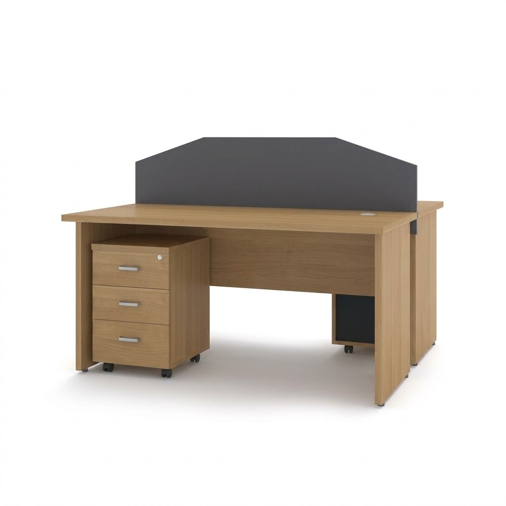 Moderner Schreibtisch Holz Tisch Arbeitszimmer Computertisch BÃ¼romÃ¶bel
