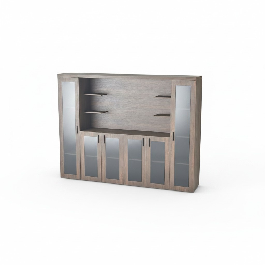 Modernes Braun-Schwarzes BÃ¼cherregal LuxuriÃ¶e Stau-Arbeitszimmer MÃ¶bel