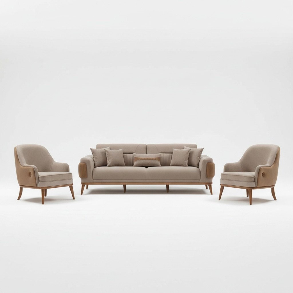 Modernes universelles MÃ¶belset â Sofa und Sessel