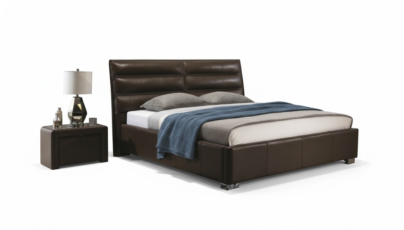 MÃ¶bel Luxus Modern Betten Polster Gestell Betten Schlafzimmer Design 160x200 Neu