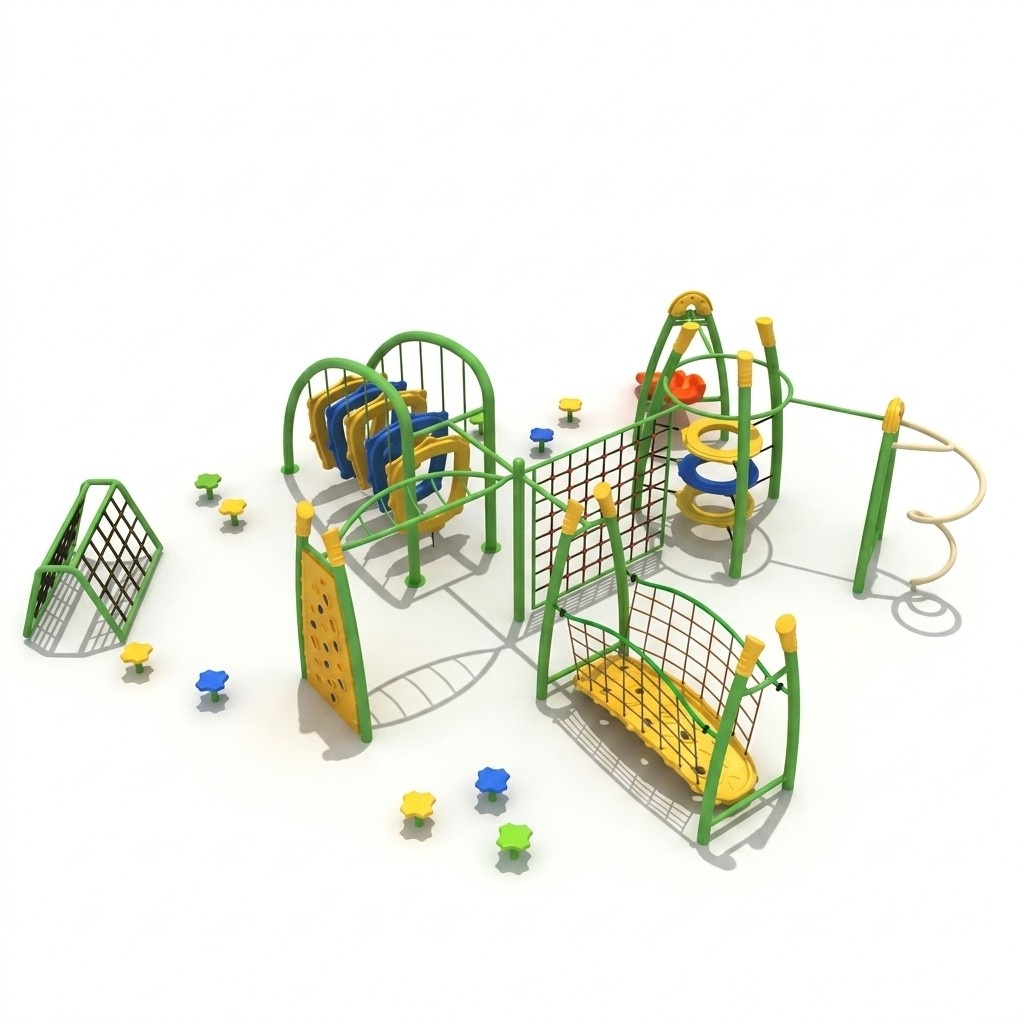 Multi-Kombi-Hindernisparcours fÃ¼r Kinder Sport Spielplatz Outdoor