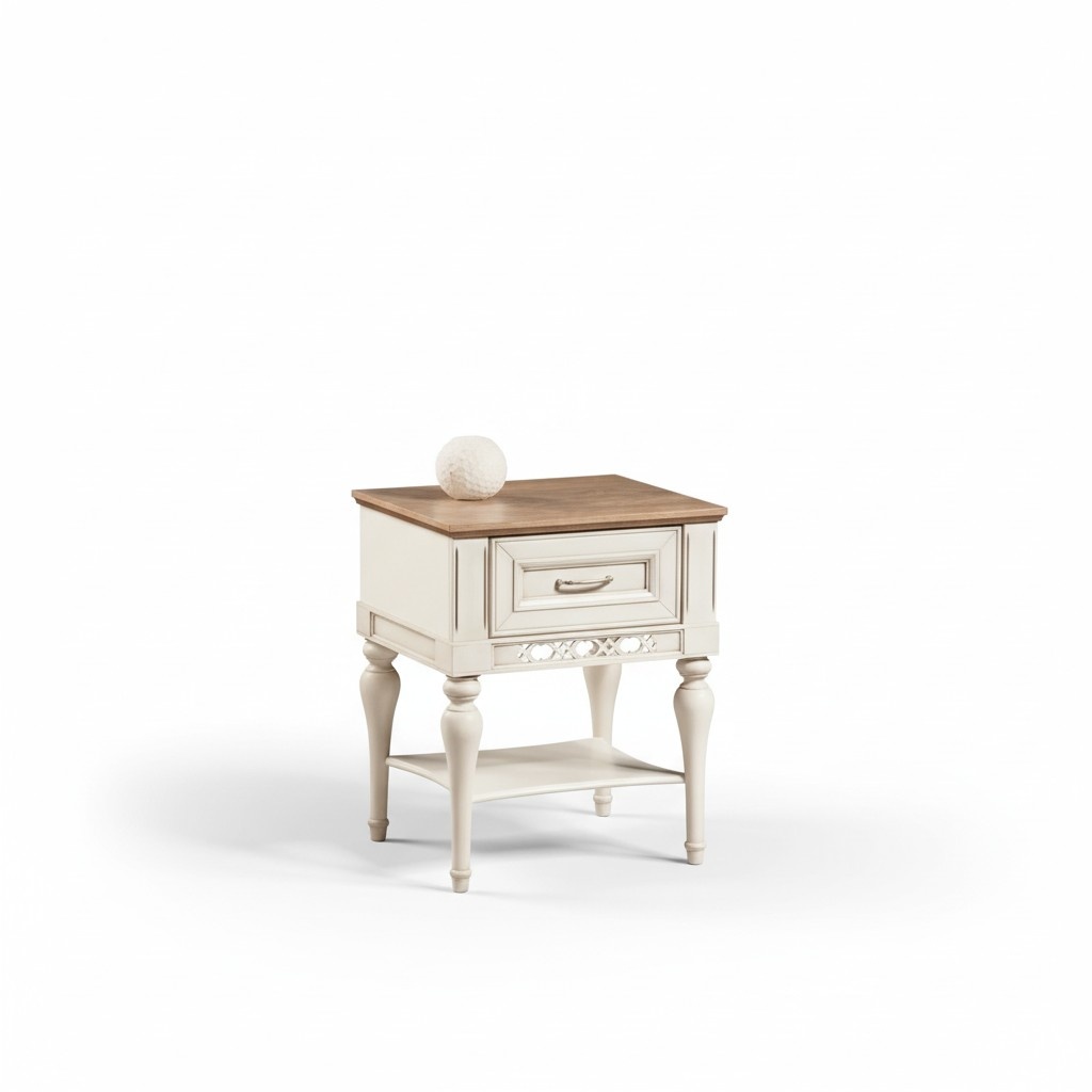 Nachttisch Konsole Nachttische Beistelltisch Schlafzimmer Design Holz