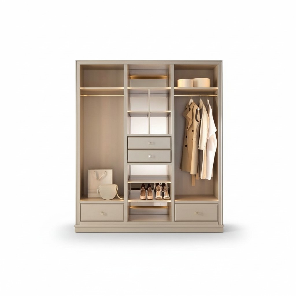 Offener Kleiderschrank Schlafzimmer Schrank Begehbare MÃ¶bel Schrank