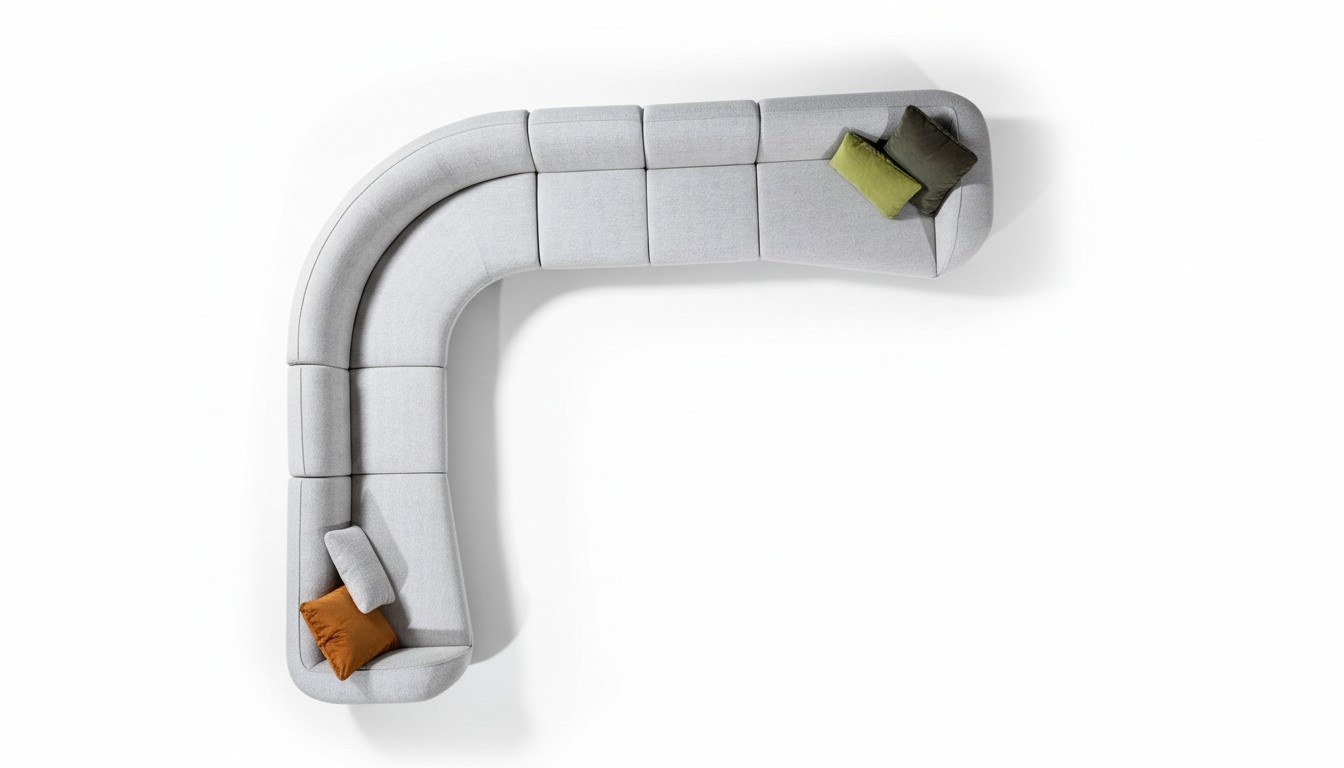 Polster MÃ¶bel Textil L-Form Sofa Wohnzimmerecke Relax itzgruppe Couch