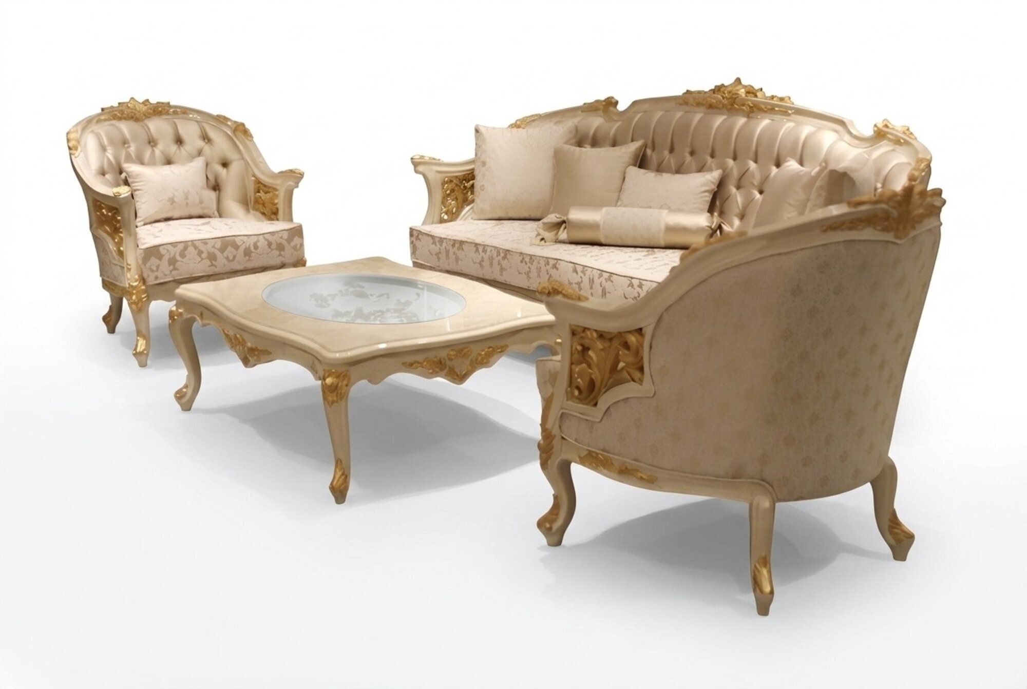 Premium Wohnzimmer Sofa LuxuriÃ¶se Sessel modernen Sessel Sofagarnitur