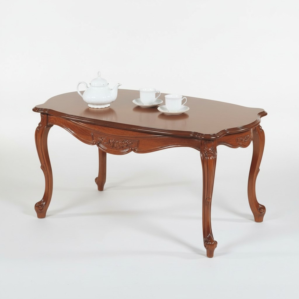 Rechteckiger Couchtisch Holz Tische Wohnzimmer Italienische MÃ¶bel Tisch Luxus