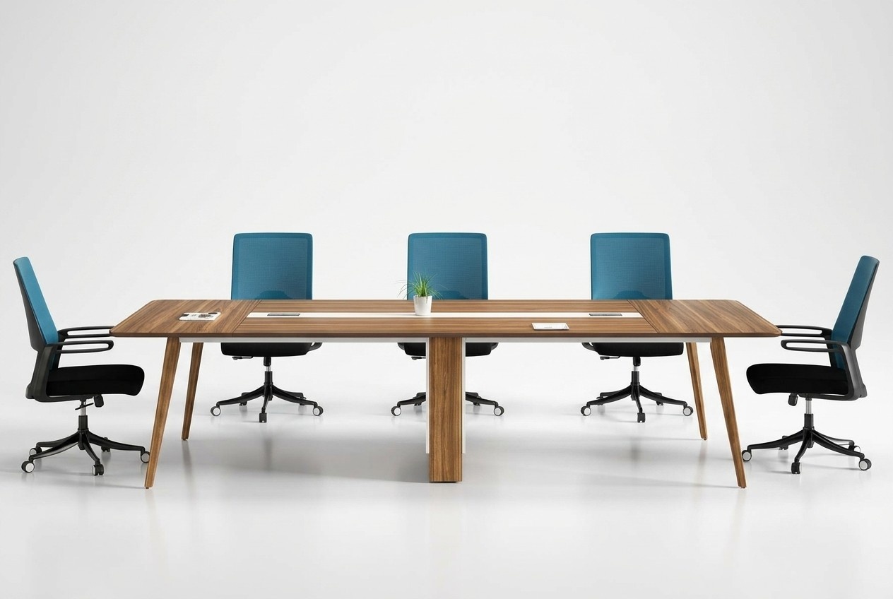 Rechteckiger Designer Konferenztisch LuxuriÃ¶ser Schreibtisch Edle MÃ¶bel